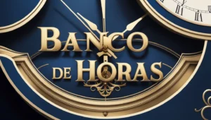 Imagem sobre Banco de Horas, exibindo tabela e gráficos que ilustram a compensação e controle de horas trabalhadas.